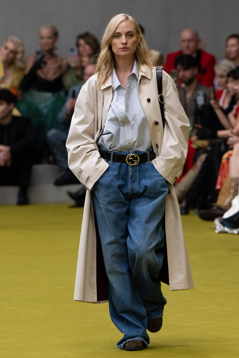 jean baggy tendance mode