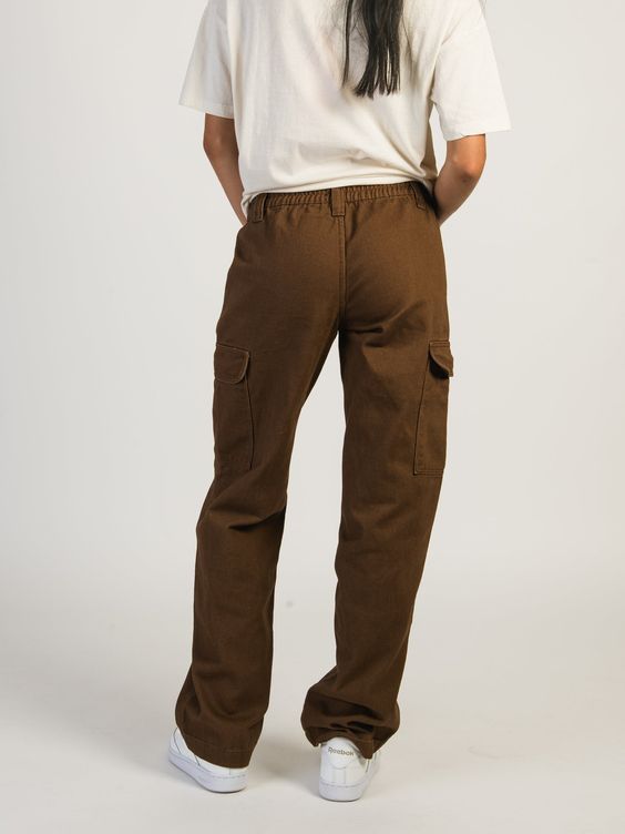 pantalon cargo chocolat