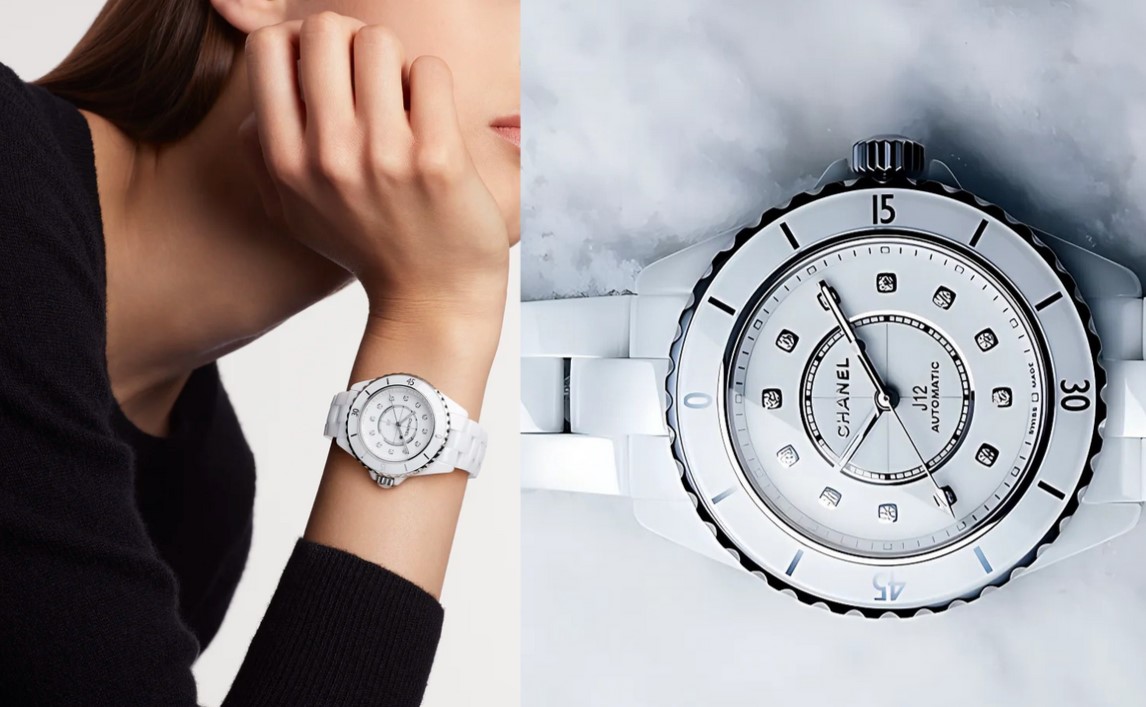 Chanel dévoile sa montre diamants J12 pour les fêtes 2